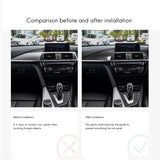 Car Dashboard Cover Stickers for 3 4 Series GT F30 F32 F34 Interior Decoration Frame Trim RHD Real Carbon Fibre