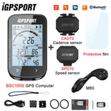 IGPSPORT GPS Bike Computer BSC100S 100S Official Store Cycle Wireless Speedometer Bicycle Digital Stopwatch Cycg Odometer