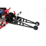 Metal Wheelie Bar Kit Upgrade Parts Set For 1/10 Traxxas 2WD Slash Rustler Stampede Bandit,1