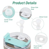 6PCS Proof Cup 1.0 40/30/20 Oz, Leakproof Silicone Seal Kit for Stanley Spill Stopper