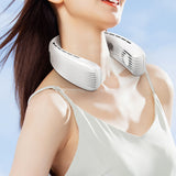New Fan Portable Bladeless Hanging Neck 3000mAh Rechargeable Hand-free Air Cooler 5 Speed Mini Summer Sports Fans