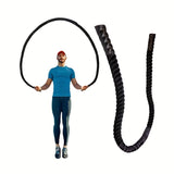 1pc, 118in Professional Fitness Elastic Rope, Household Resistance Jump Rope For Sports Weight Loss
