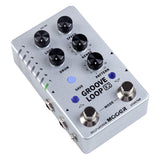 Mooer Groove Pedal Looper Guitarra Pedalboard Guitar Parts and Accessories Groove Loop X2 Looper 140 Minutes Loops 121 Drum
