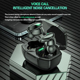 Renear F1 Pro Bluetooth Earphones 5.3 TWS Wireless Bluetooth Headphones with LED Stereo Headset Earbuds Noise Reduction