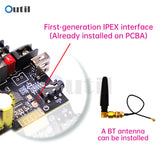 XY-T220H-W 220W*2 Lossless Bluetooth-compatible Audio Amplifier Board Stereo High And Low Frequency Adjustment TPA3251 Module