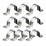Pipe clips, Stainless steel utype pipe clamp, 10pcs U Shape Pipe Clamps 20  60mm