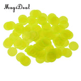 100Pcs/Lot Translucent Bingo Chip 3/4 Inch Class Math Games Educational Toys for Children Kids Classroom Party Supplies