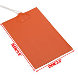300W Pan Sump Heater 220V Universal Silicone Pad Engine Oil Tank Heating Plate Wear Biological