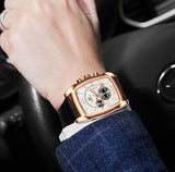 ONOLA Men Military Sports Watches Men's Quartz Date Clock Man Casual Leather Wristwatches Relogio Masculino
