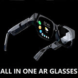 High Tech INMO AR Bluetooth All In One 3D HD Stereo Cinema Smart Polarized Glasses Wireless Projection VR Steam Games Sunglasses