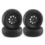4Pcs Rubber Tire Wheel Tyre For Kyosho Mini-Z Mini Z 4X4 RC Crawler Car Spare Parts Accessories