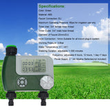 With 2 Outlet Garden Water Timers Irrigation Controller Digital Hose Faucet Timer Programmable Automatic