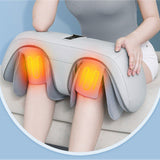 Leg And Warm Vibration Airbag Electric Heating Pads Hot Compress Massager Knee Pain Relieve Fatigue Beauty Healthy
