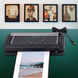 A4 hine Thermal Desktop with Laminating Punching Cutting Function Automatic Laminator Paper Trimmer