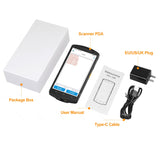 Dongji Star K57 handheld Waterproof Industrial PDA Android Data Collectors pdas for Inventory Management and Warehouse Tracking