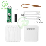 18650 Battery Mobile Power Kits DIY Charging Treasure Kit With LED Light Self-wired Detachable 4-wire 3 Cells
