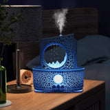 300ml Rain Clouds Aroma with 3 Colors Lamp Air Humidifier Essential Oil Diffuser Home Desktop Ultrasonic Sprayer