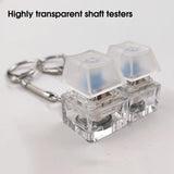 Key DIY nical Portable Shaft Opener Durable Keyboard Cap Switch Tester Keychain