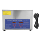 4.5L Ultrasonic Cleaner SUS304 Stainless Steel Adjustable Temperature Timing Industrial Cleaning Machine UK Plug 220V