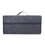 Portable Car Trunk Organizer Foldable Car Soft Felt Storage Box Vehicle Tool Box Multi-Use Tool Organizer Bag Tidy Container Bag
