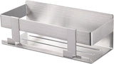 Non Drilled Shower Basket, Stainless Steel Non Drilled Shower Basket, Bathroom Shower Basket With Towel Hook, Nickel Plated Shower Basket, Waterproof