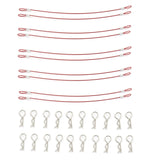 10Pcs Body Shell Clips R Pins Anti-Lost Rope For 1/10 1/8 Axial SCX10 Traxxas Trx4 Tamiya RC4WD HSP HPI RC Car