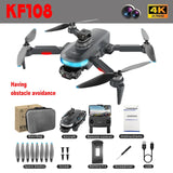 KF108 Drone 4K HD dual Camera Optical w Remote-Controlled GPS Positioning Professional 360 ° Laser Obstacle Avoidance
