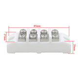 High temperature resistant porcelain wire connector 1PC ceramic wiring terminal block electric Cable Connector parts