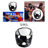 Headgear Bo Protector Head Gear Ventilated Full Face Protection for Kickbo Muay Thai Martial Arts Grappg Mma