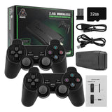 32G/64G Gamepad Controller Design Wireless Retro Game Console Built in 3500+/10000+ Games Holiday Birthday Gift