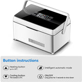 10200mAh Portable Case USB Rechargeable Mini Cold Box Drug Medicine Constant Temperature Refrigerator With Bag