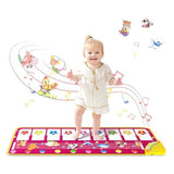 Piano Mat Electronic Music Animal Touch Play Blanket Funny Xmas Gift Toy For 1-3 Year Old