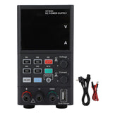 Hantek DC Power Supply Variable 115VAC 230VAC Input 080V 08A Output 180W LED Display Power Supply for Industrial EU Plug