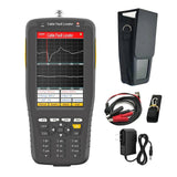 Cable Fault Tester TDR Network Locator Coaxial Communication Wire Digital Waveform Automatic Recognition 8KM 100240V US Plug