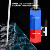 1pc Electric Heating Faucet, Electric Faucet Instant Heating Electric Heating Water Heater Hot Water Faucet Kitchen Precious Water Hot And Cold Dual Use (220V- Euro Plug) Fall Winter Essential Novelty Tools