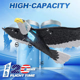2024 RC Plane Wingspan Eagle Bionic Aircraft Fighter 2.4G Radio Remote Control Hobby Glider Airplane Foam Toys for Children Kids