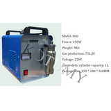 95 L/H Acrylic HHO Flame Generator Polisher - Crystal Polishing Machine, 220V/110V.