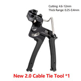 Stainless Steel Tie Gun High Quality Fastening Strap Cutting Tool Self-locking Tensioner Cable Ties Plier Series