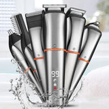 Resuxi LK-860 Set Men Electric Washable Nose Shaving Waterproof Hair Trimmer Clipper Cutter hine