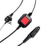 Retevis EA110M Waterproof Airguide Earphones - IP66 with 6 Contact Points, Suitable for GP328plus, HD1, RT82