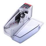 Handheld Handy LED Display Mini Money Counter for Banknote Bill Financial Equipment Battery/Plug with Leather Case
