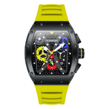 GUANQIN Luxury Automatic Watch Men's Mechanical Watch Bracelet Accessories Richard Style Waterproof Stainless Steel Clock 2023