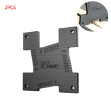 2PCS/Set For table saw ,milling machine, flip-chip engraving measuring cutter head height ruler Measuring Tool Woodworking tools