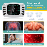 Electric Massage Instrument EMS Tense hine Pulse Massager Tens Acupuncture Electrical Muscle Stimulator for Neck Back Body