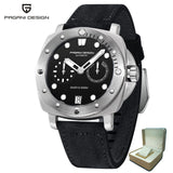 2023 PAGANI DESIGN New Tidal Current Men Mechanical Wristwatch Stainless Steel Sapphire Glass 20Bar Waterproof Motion Men Watch