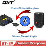 QYT BT-89 Handheld Wireless Bluetooth Microphone Speaker for Car Radio KT KT-8900R KT-7900D KT-8900D KT-8900RE KT-UV980 980Plus
