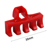 Badminton Stringing Racquet Spreader Protector Lightweight Maintenance Silicone Flexible Racket High Pounds Load Adapter