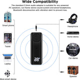 Bluetooth 5.3 Receiver 3.5mm AUX Adapter for Car Headphone Speaker Music Wireless Bluetooth 3.5 Jack Audio Receiver