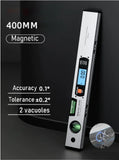 NEW 40cm/60cm/80cm Electronic Digital Display Aluminum Alloy Angle Incometer Laser Infrared Magnetic Level Ruler