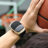 Bluetooth-Compatible Sports Music FM Radio USB Charging Bike Cycg Watches Alarm Watch Audio for Running/Hiking